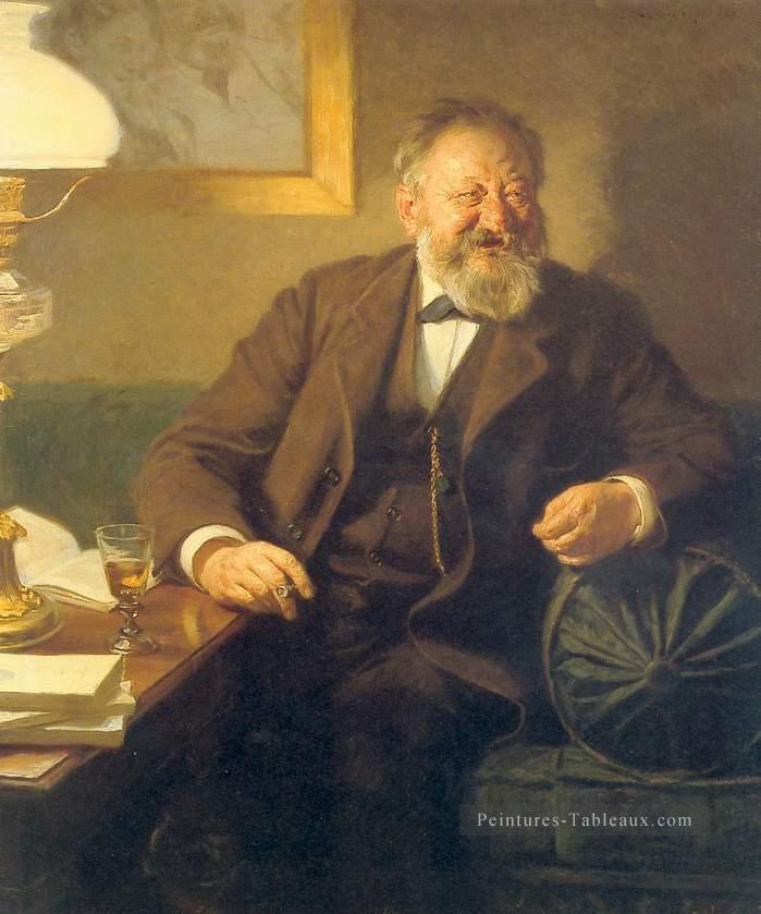 Sophus Schandorf 1895 Peder Severin Kroyer Peintures à l'huile